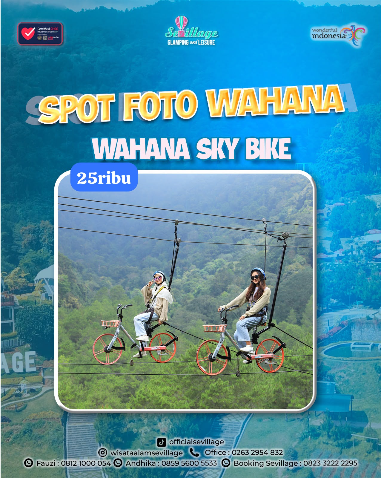 Wisata Alam Sevillage Puncak - 2