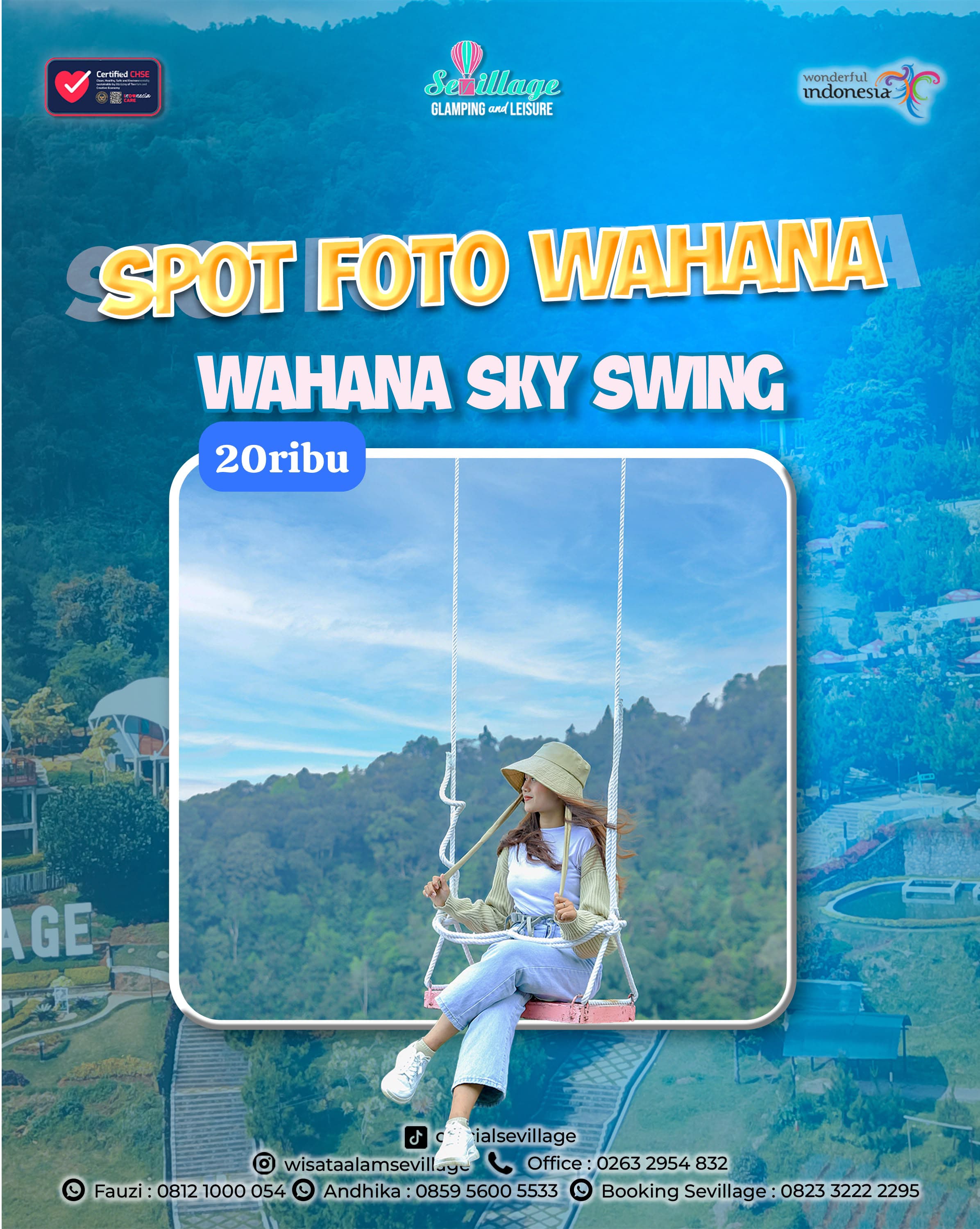 Wisata Alam Sevillage Puncak - 7