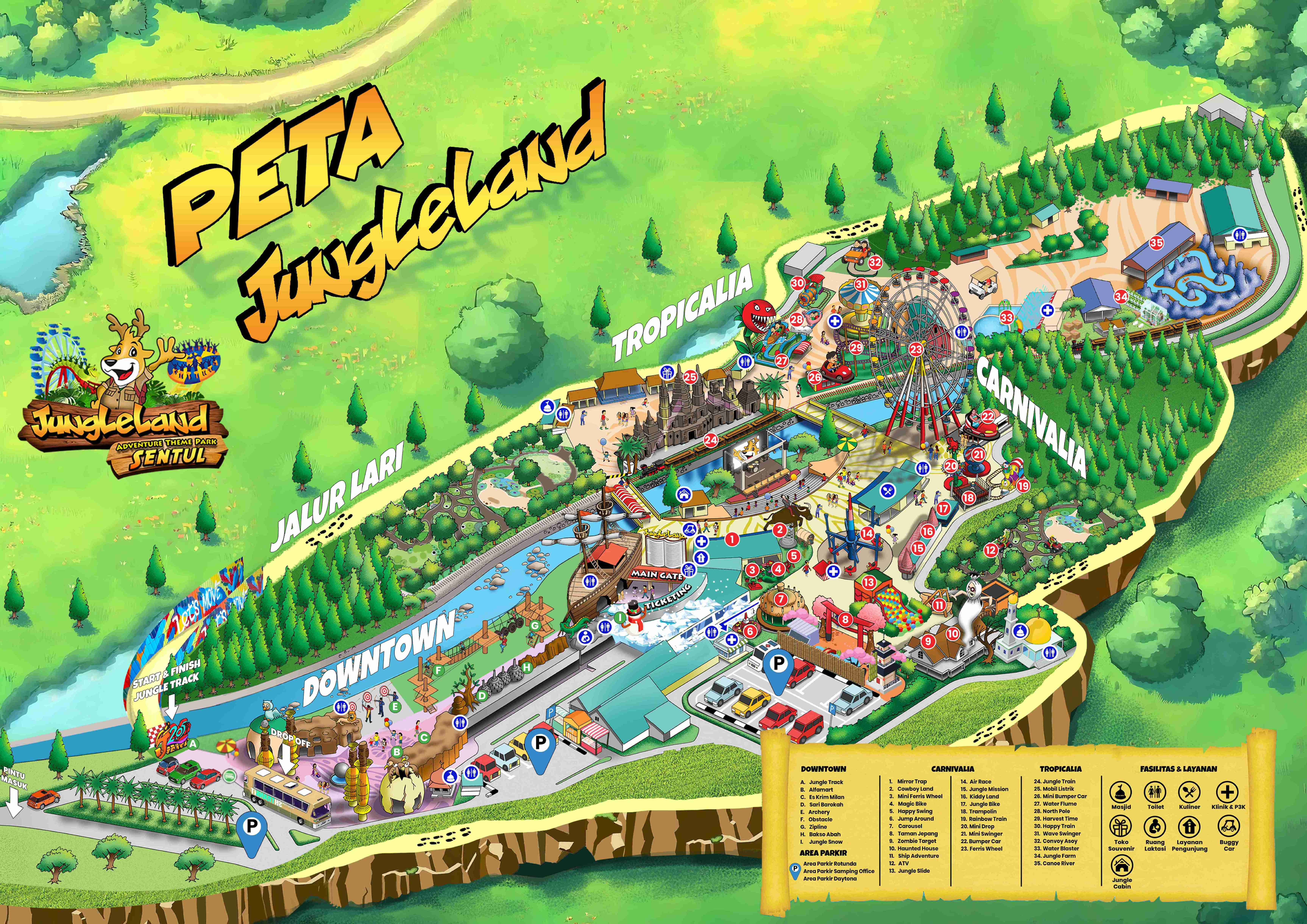 Peta area